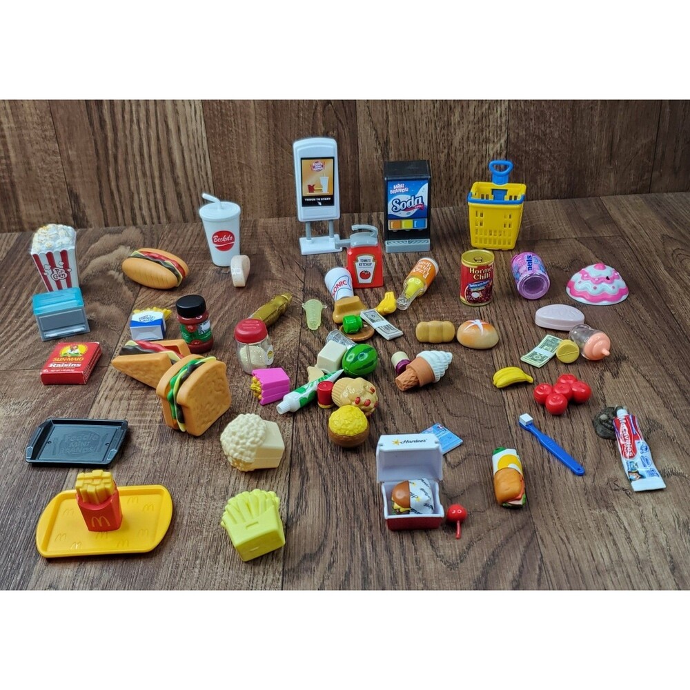 Zuru Mini Brands Advertising Food Beauty Products McDonald's 55 Pieces